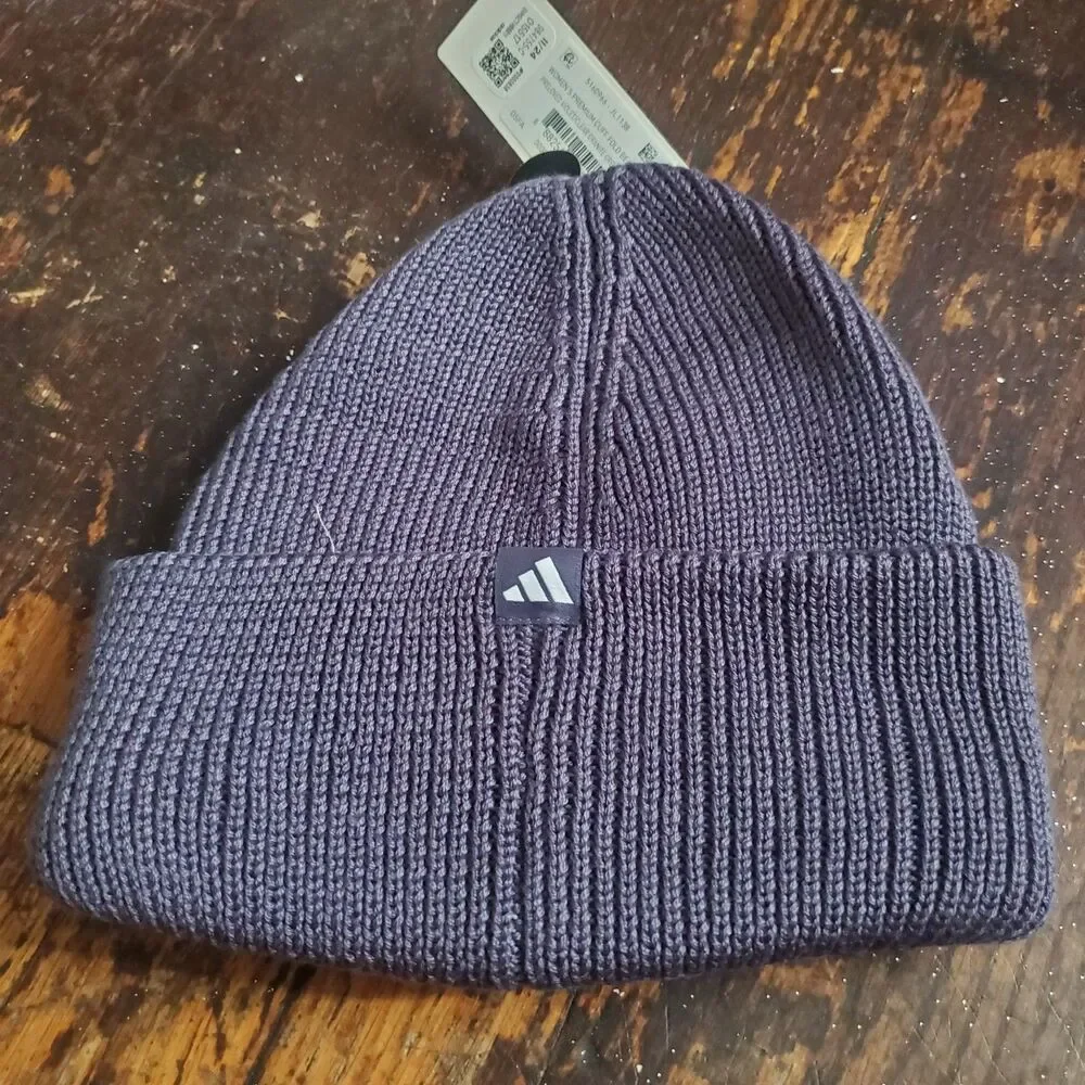 Adidas Women's Premium Cuff Fold Beanie.